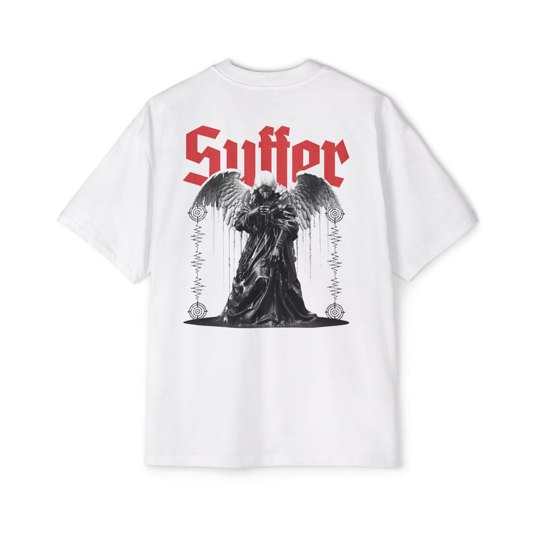 Men's Heavy Oversized Tee - 'Suffer' Graphic Tee