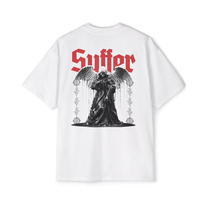 Men's Heavy Oversized Tee - 'Suffer' Graphic Tee