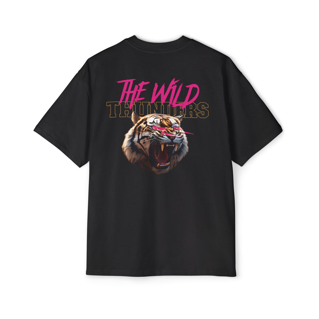 Men's Heavy Oversized Tee - The Wild Thunder Graphic T-Shirt
