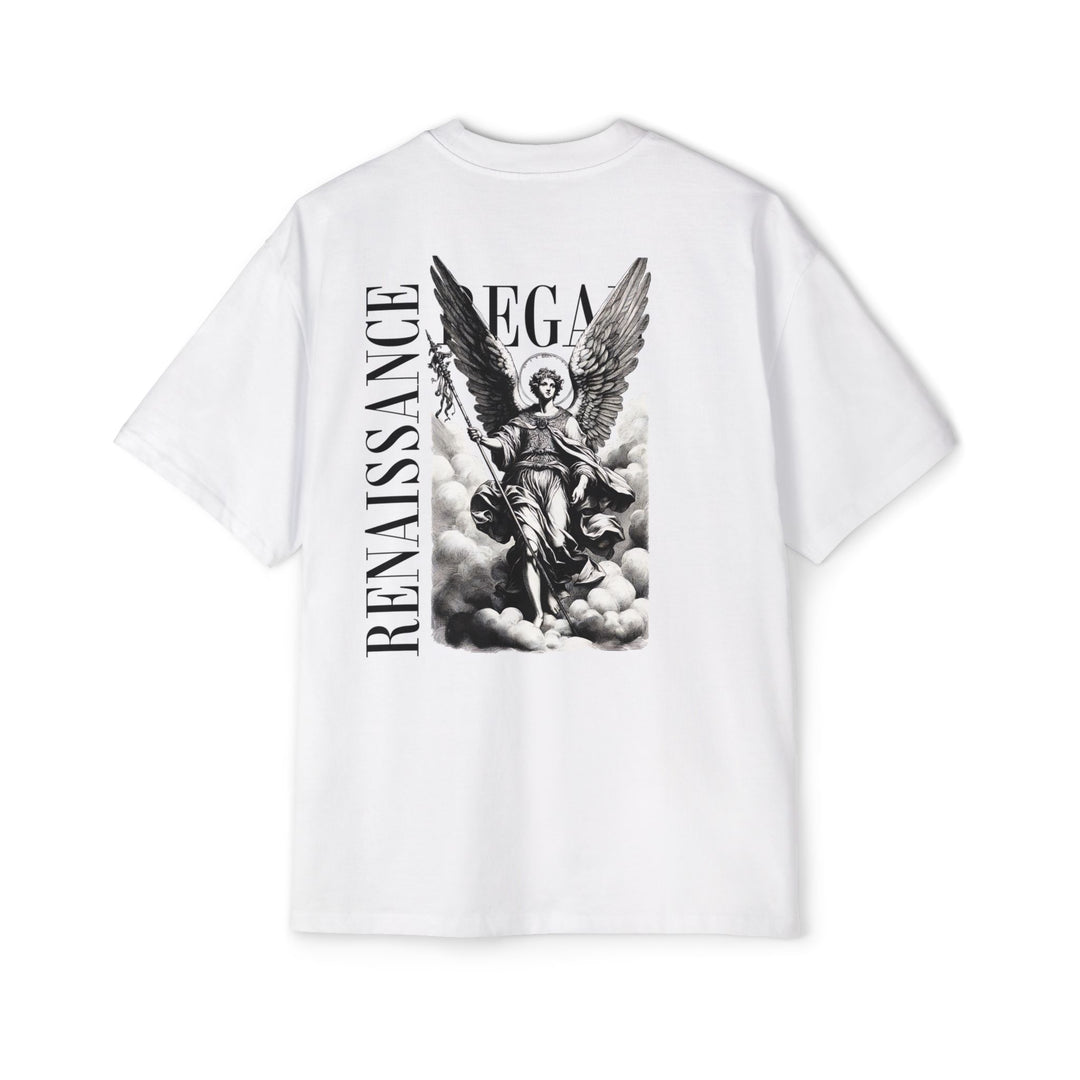 Renaissance Oversized Tee - Artistic Graphic T-Shirt for Casual Outings