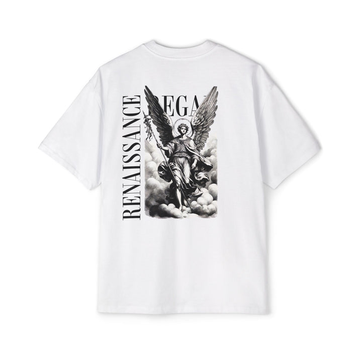 Renaissance Oversized Tee - Artistic Graphic T-Shirt for Casual Outings