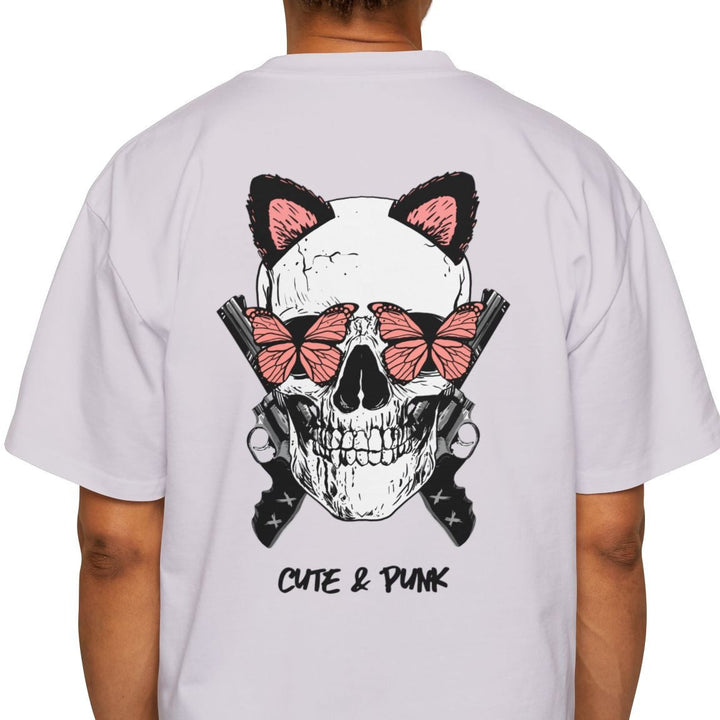 Cute & Punk Skull Oversized Tee for Men