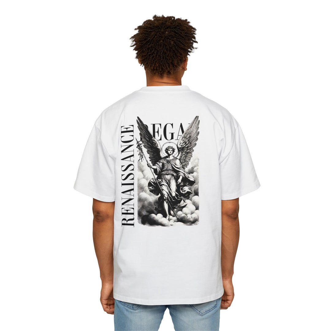 Renaissance Oversized Tee - Artistic Graphic T-Shirt for Casual Outings