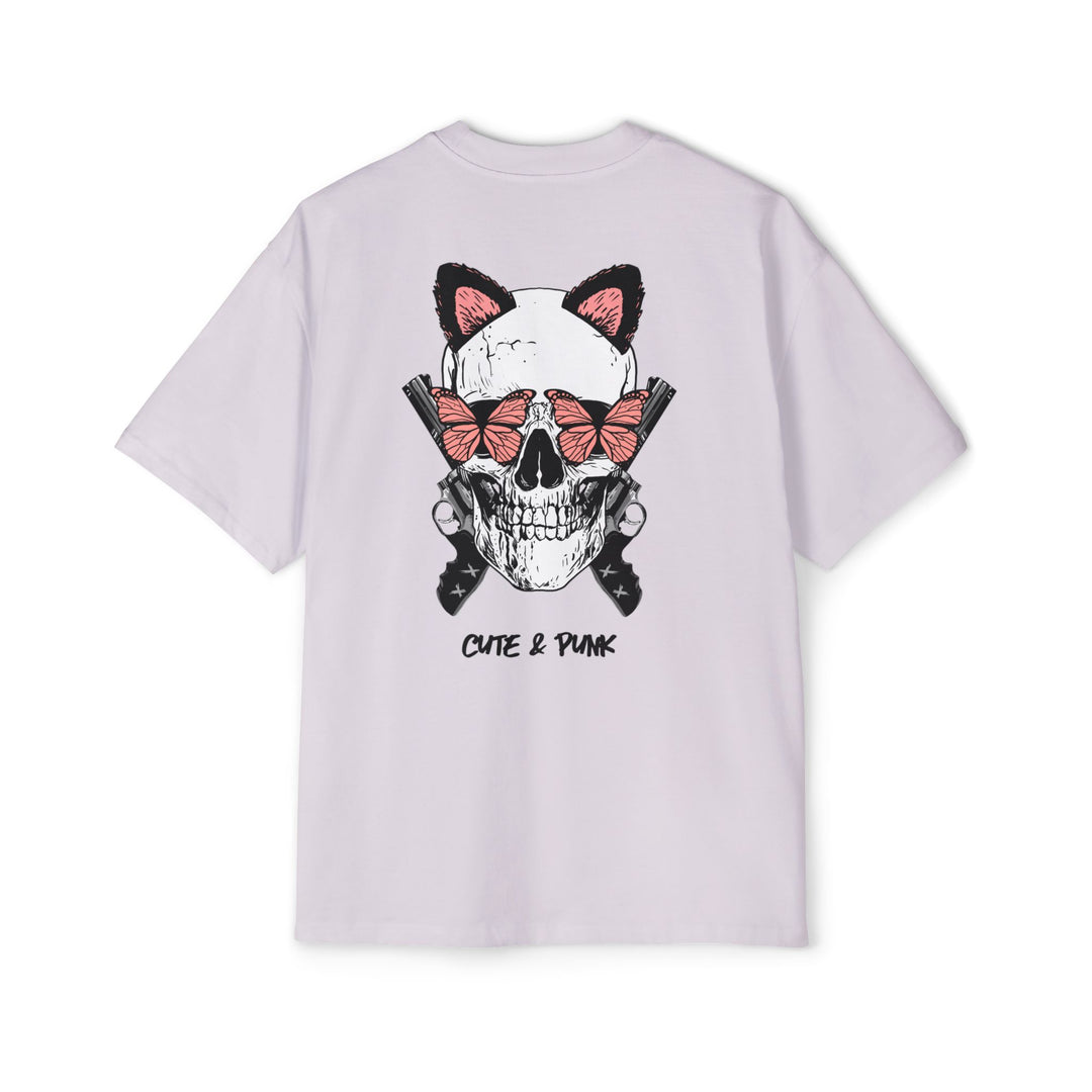 Cute & Punk Skull Oversized Tee for Men