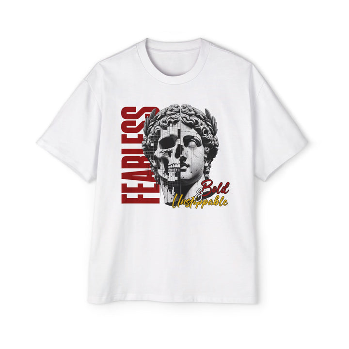 Fearless Unstoppable Men's Oversized Tee - Statement Streetwear