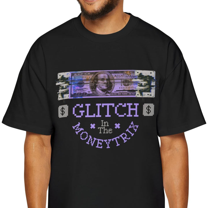 Glitch Money Heavy Oversized Tee - Streetwear Style for Trendsetters