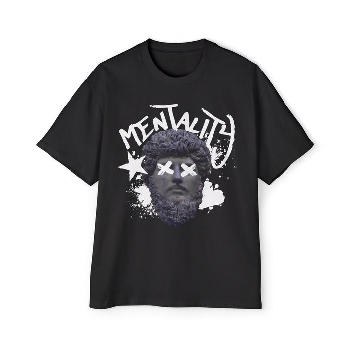Men's Oversized Tee - 'Mentality' Graphic Shirt