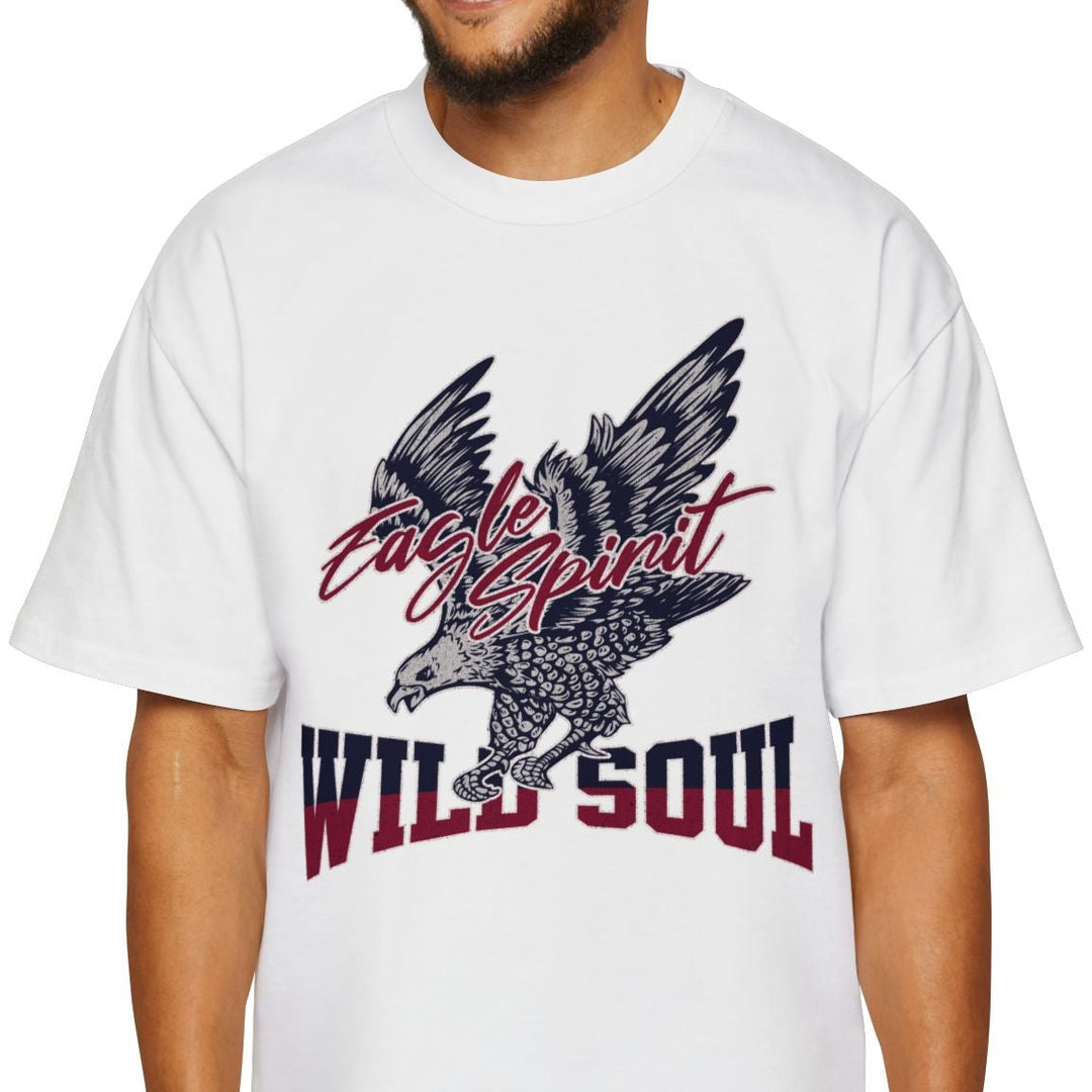 Eagle Spirit Wild Soul Oversized Tee for Men