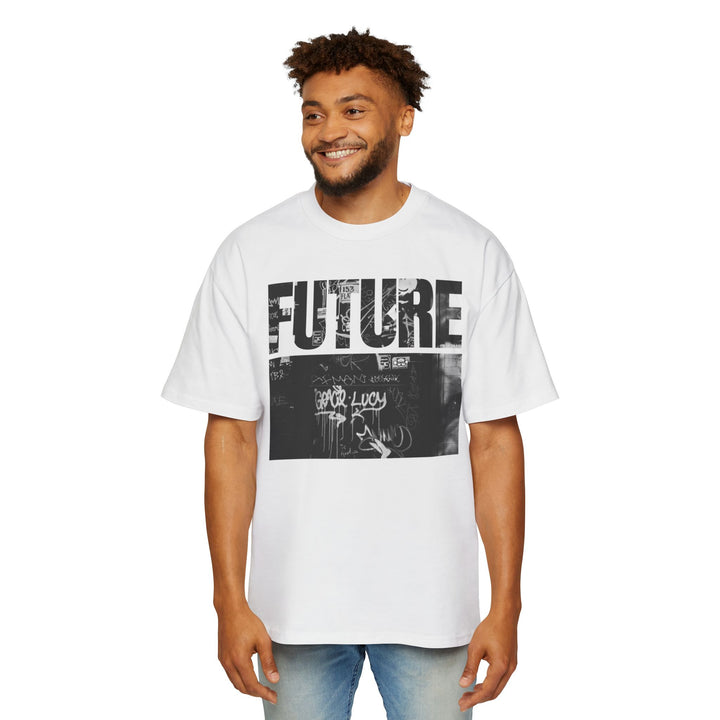 Future Graphic Oversized Tee - Urban Streetwear for Men