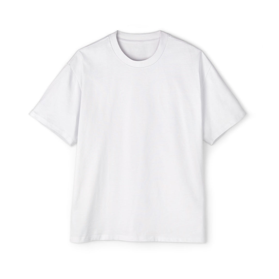 Men's Heavy Oversized Tee with Skull Design - Edgy Streetwear for Casual Fashion