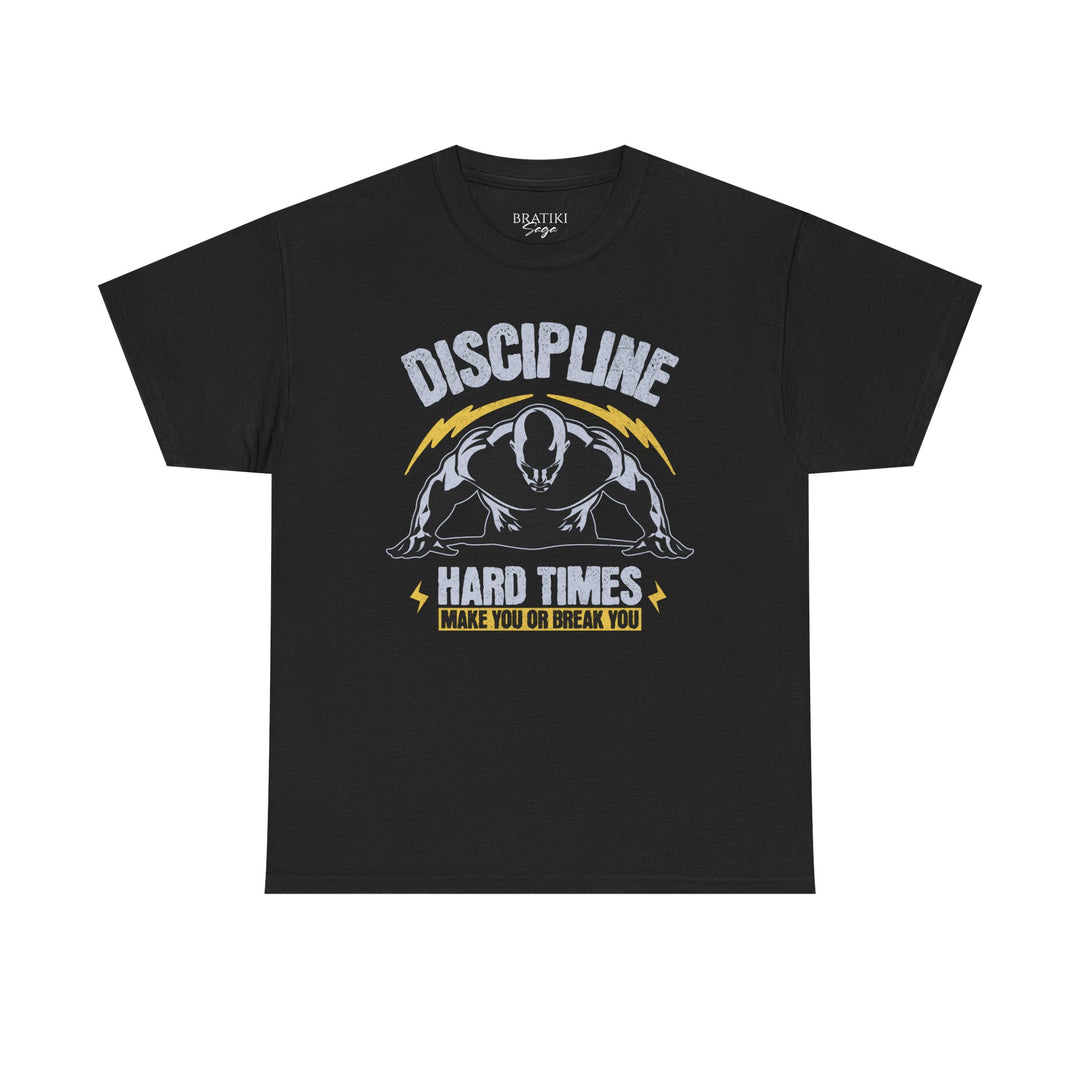 Discipline Workout Tee - Motivational Fitness T-Shirt for Training
