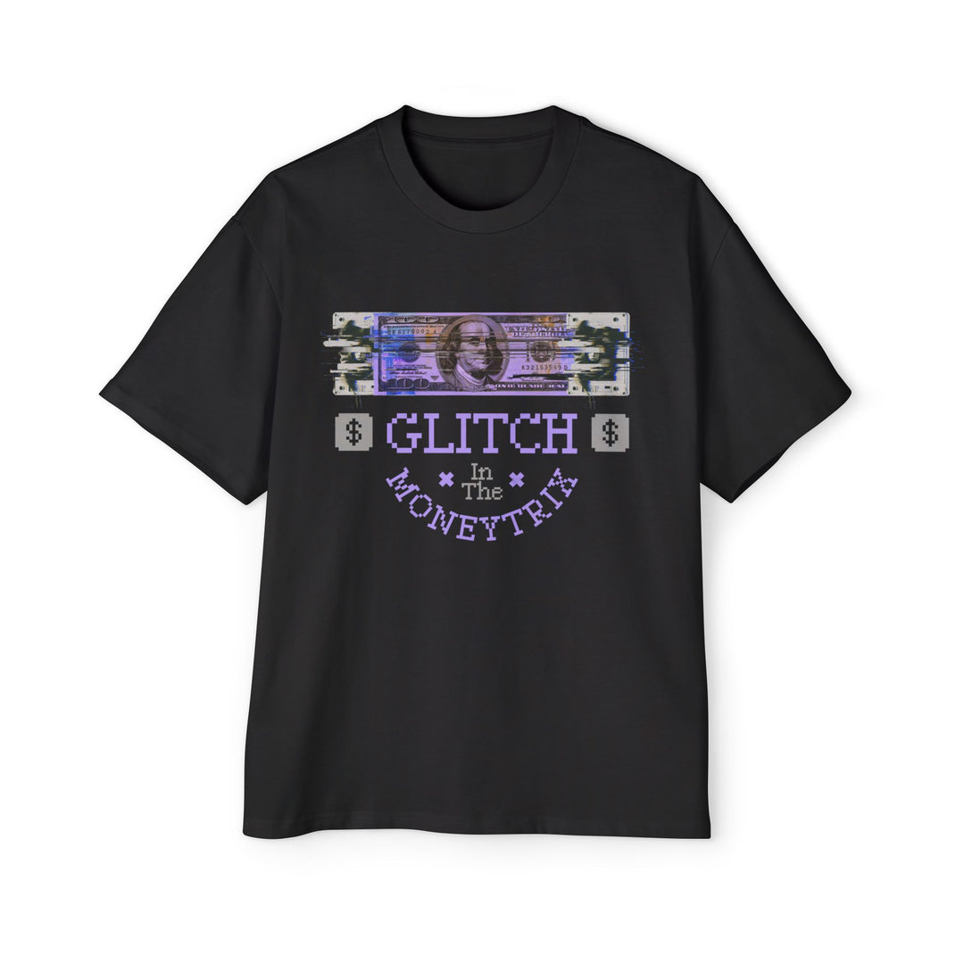 Glitch Money Heavy Oversized Tee - Streetwear Style for Trendsetters