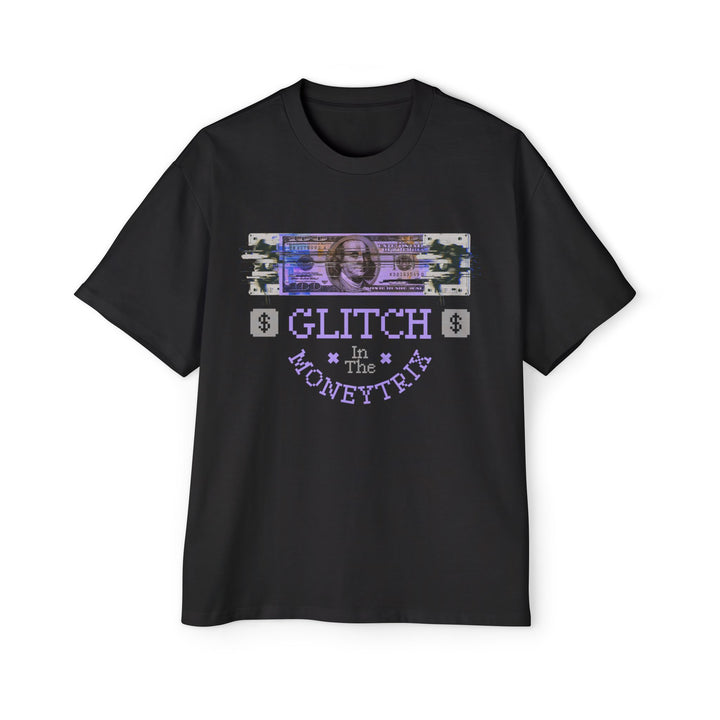 Glitch Money Heavy Oversized Tee - Streetwear Style for Trendsetters