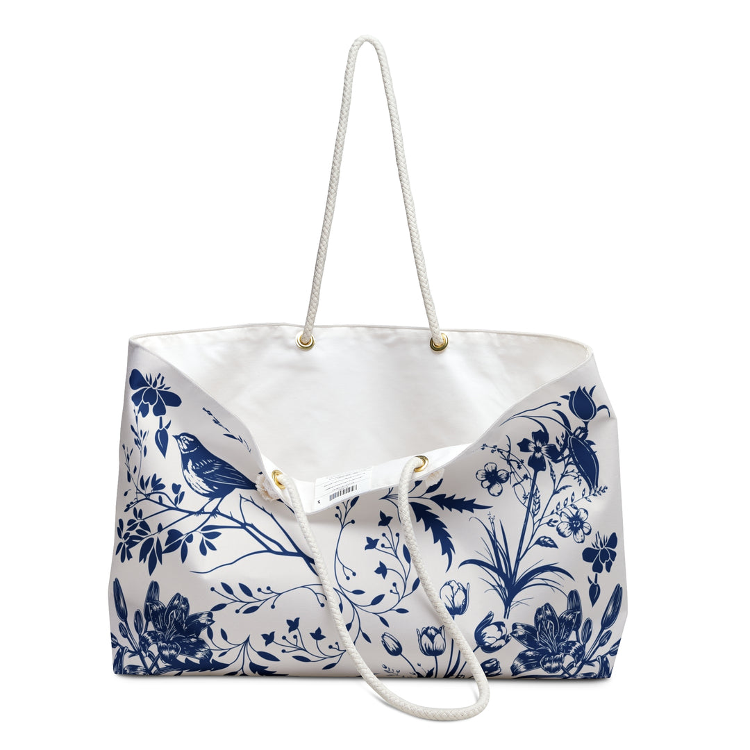Elegant Floral Weekend Bag, Travel Tote for Spring Outings, Stylish Overnight Bag, Perfect for Getaways, Mother’s Day Gift