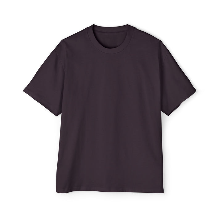 Men's Heavy Oversized Tee with Sugar Skull Design - Trendy Graphic T-Shirt for Casual Wear