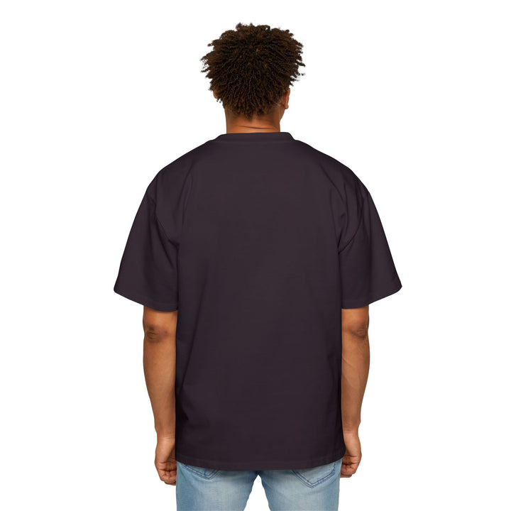 Men's Heavy Oversized Tee - 'Cash Rules Creativity Reigns' Graphic Tee