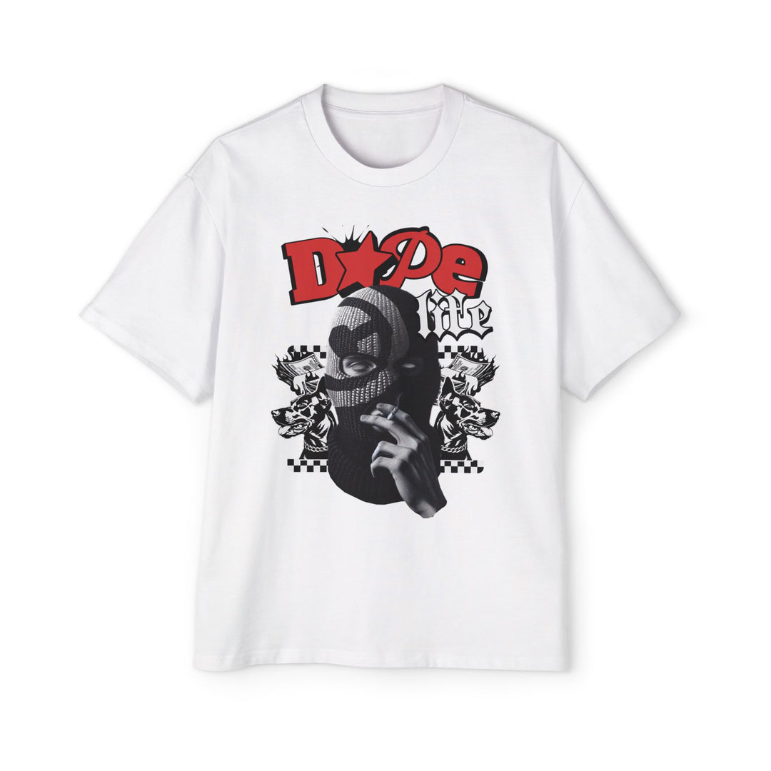 Streetwear Inspired Heavy Oversized Tee - 'Dope' Graphic Design