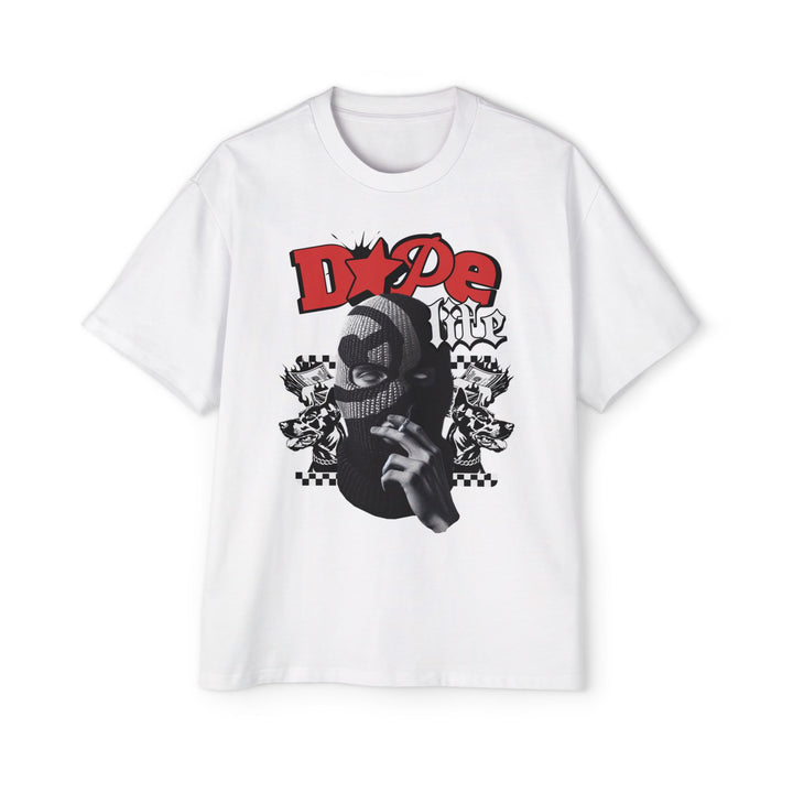 Streetwear Inspired Heavy Oversized Tee - 'Dope' Graphic Design