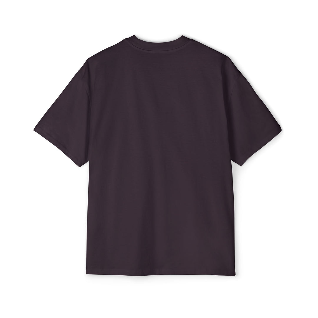 Men's Heavy Oversized Tee - 'Cash Rules Creativity Reigns' Graphic Tee