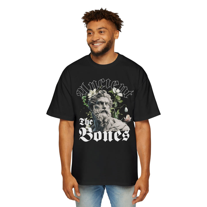 Ancient Bones Oversized Tee for Men – Stylish Graphic T-Shirt