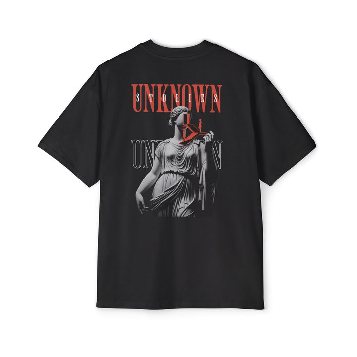 Men's Heavy Oversized Tee - STATUE OF LIBERTY Graphic Tee for Casual Style