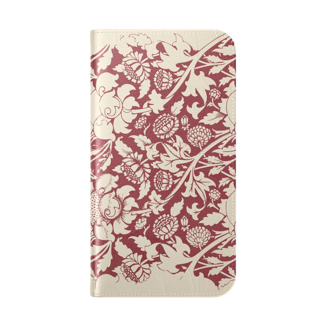 Elegant Floral Flip Cases for Phones, Stylish Phone Wallet, Unique Gift for Her, Accessory for Every Occasion, Trendy Smartphone Case