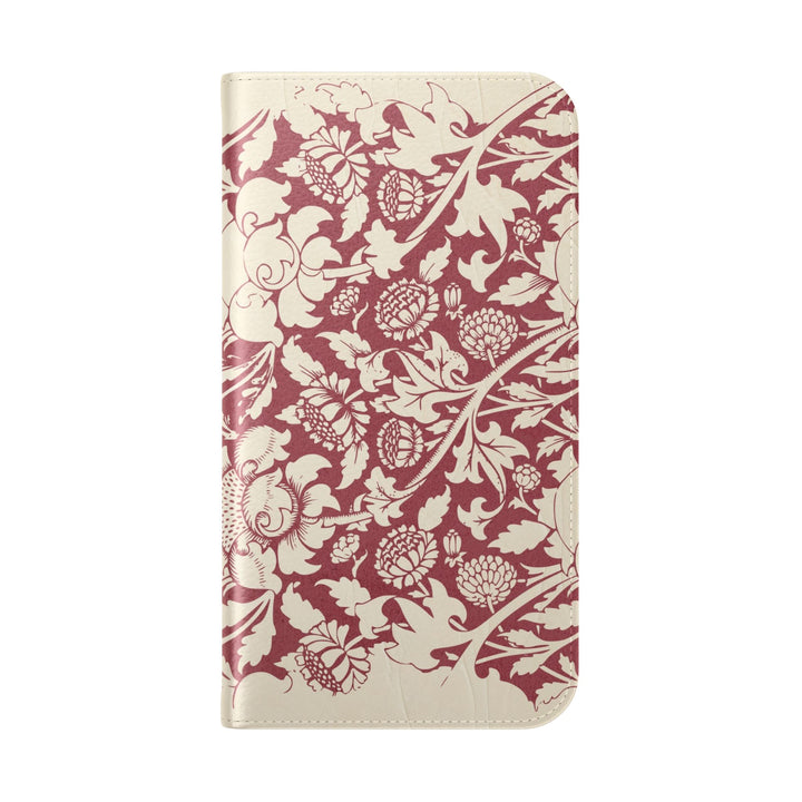Elegant Floral Flip Cases for Phones, Stylish Phone Wallet, Unique Gift for Her, Accessory for Every Occasion, Trendy Smartphone Case