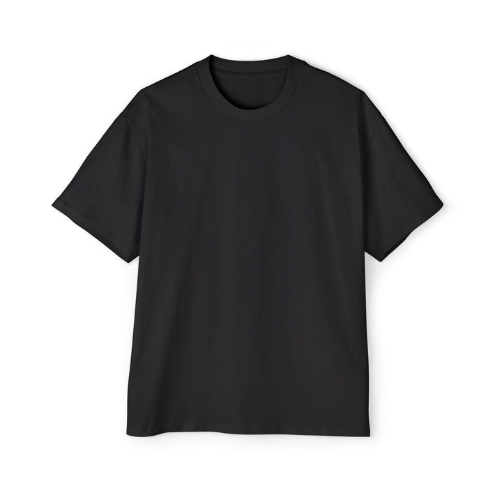 Men's Heavy Oversized Tee - Skull with Dollar Bills Graphic
