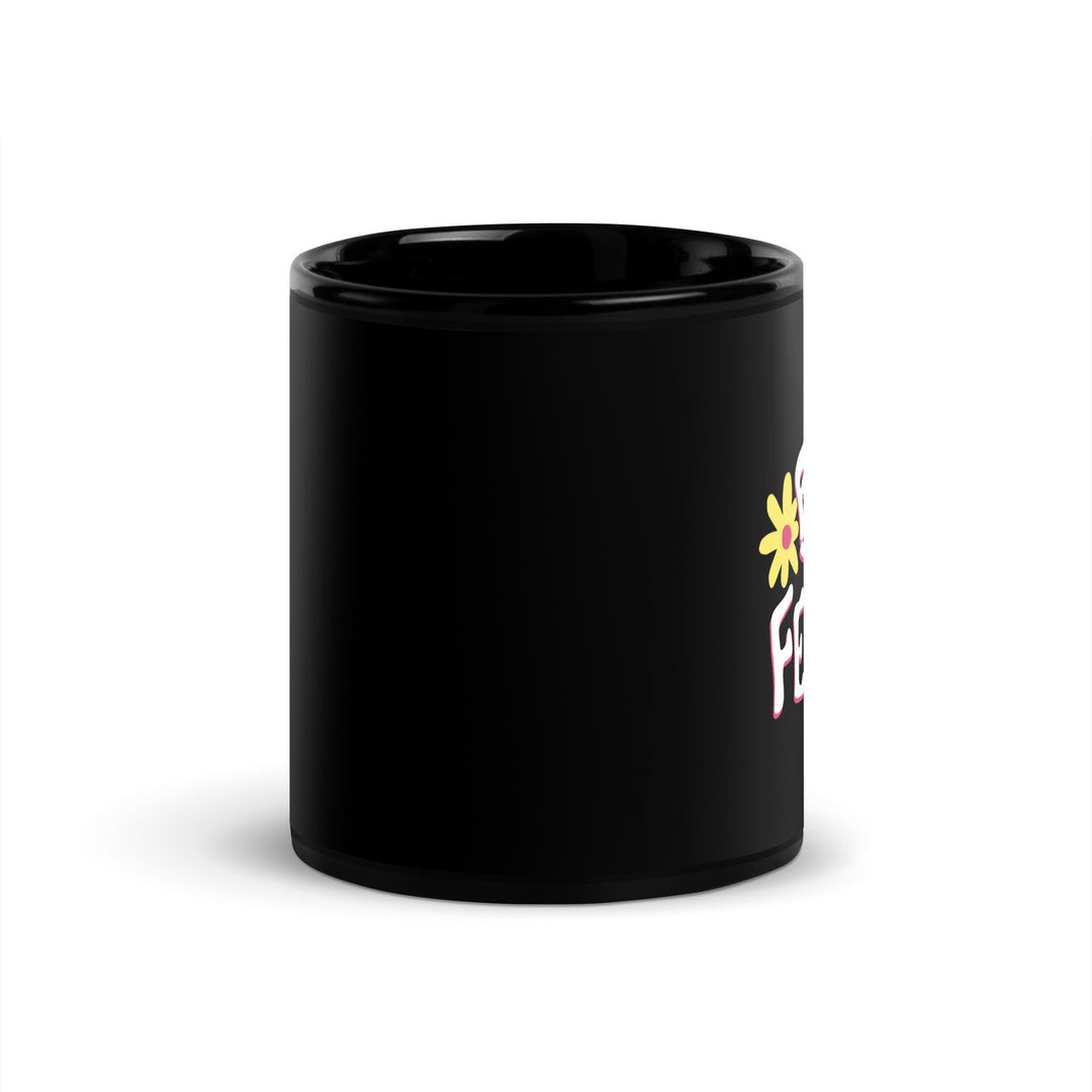 Black Glossy Mug