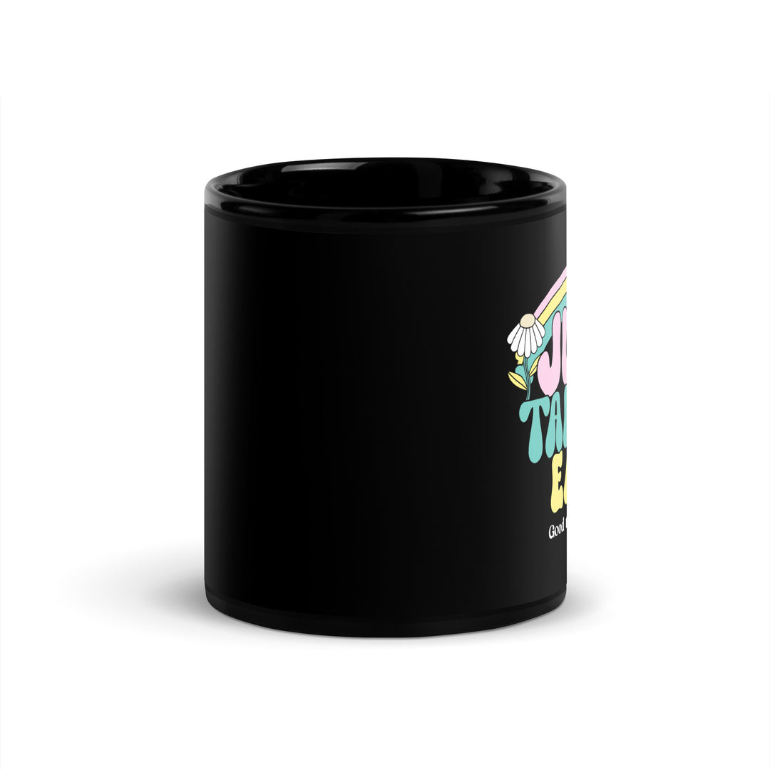 Black Glossy Mug