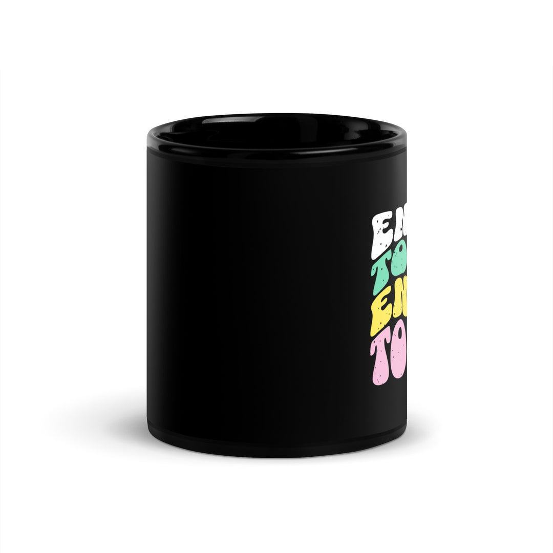 Black Glossy Mug