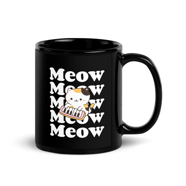 Black Glossy Mug