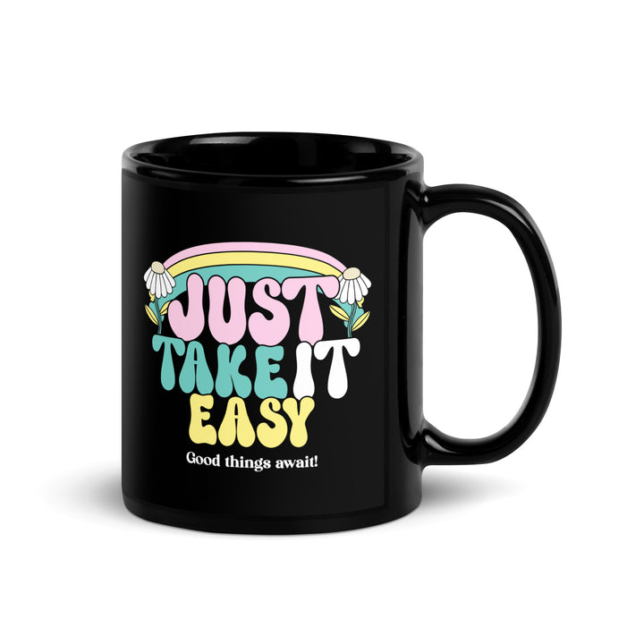 Black Glossy Mug