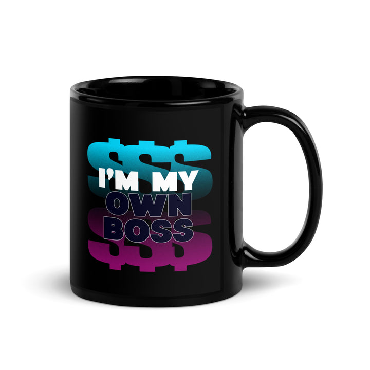 Black Glossy Mug