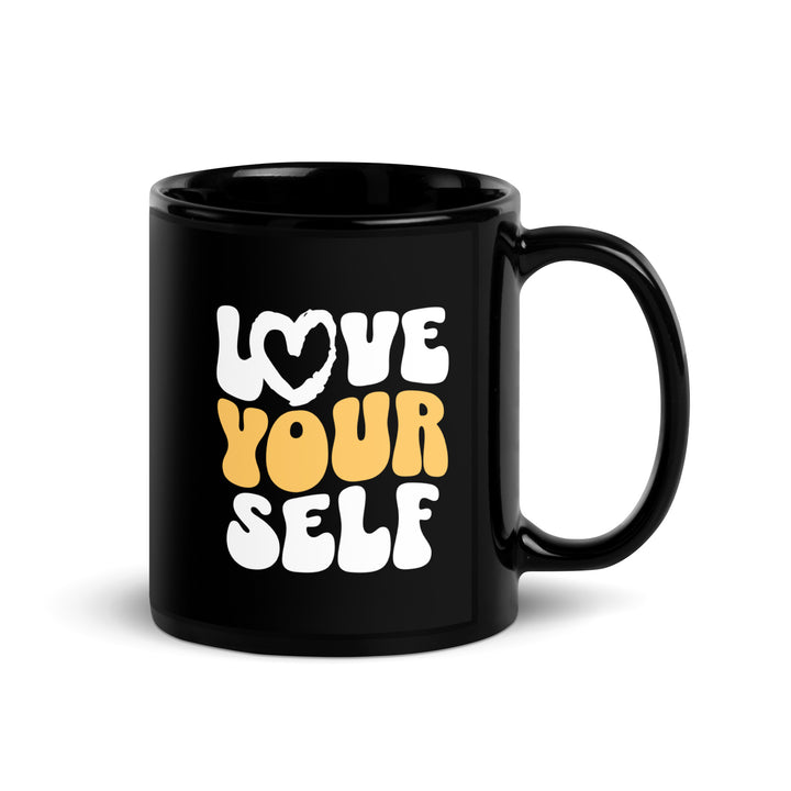 Black Glossy Mug