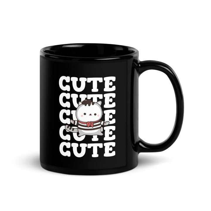 Black Glossy Mug