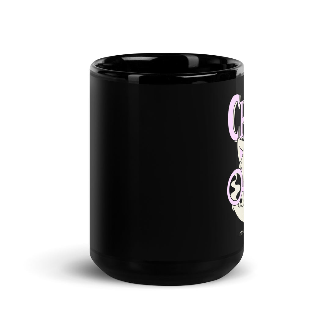 Black Glossy Mug