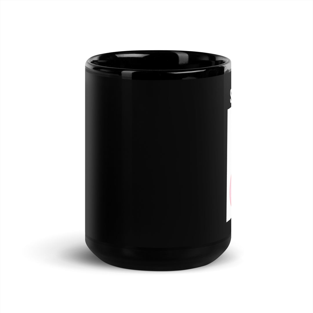 Black Glossy Mug