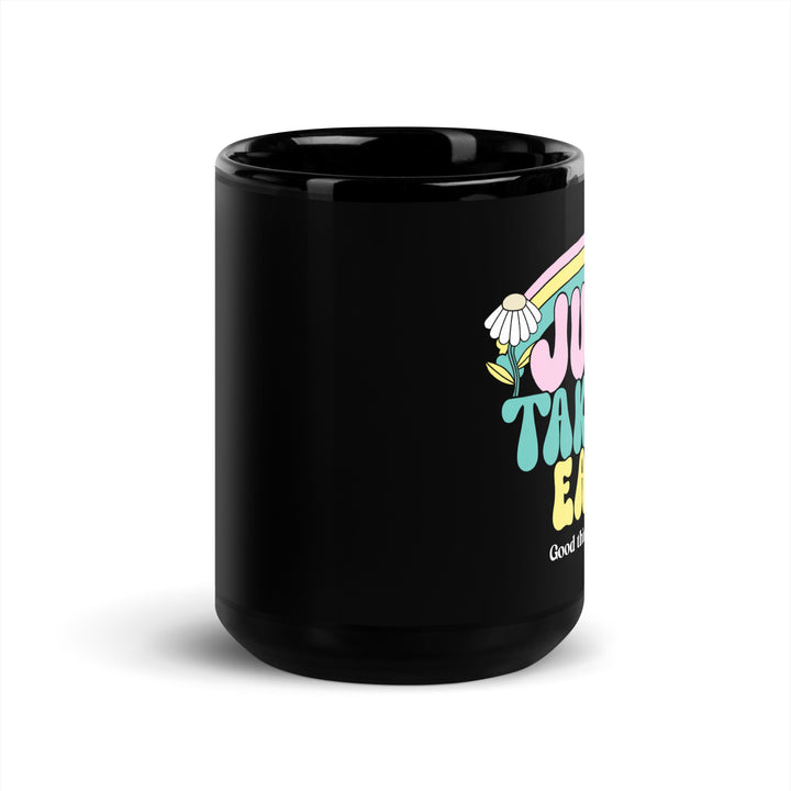 Black Glossy Mug