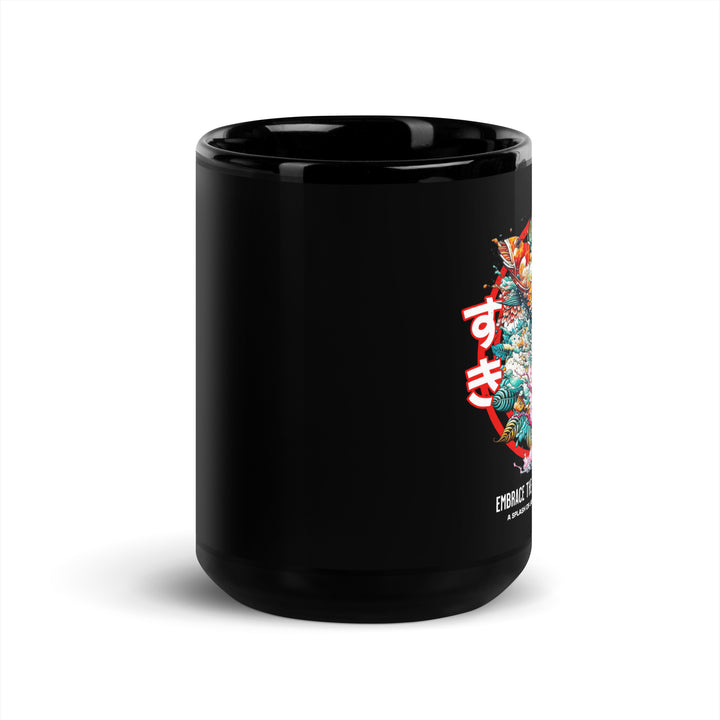 Black Glossy Mug