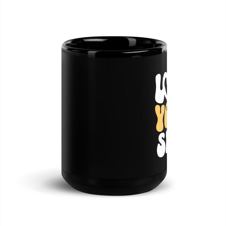 Black Glossy Mug