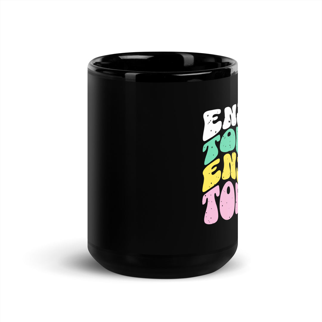 Black Glossy Mug