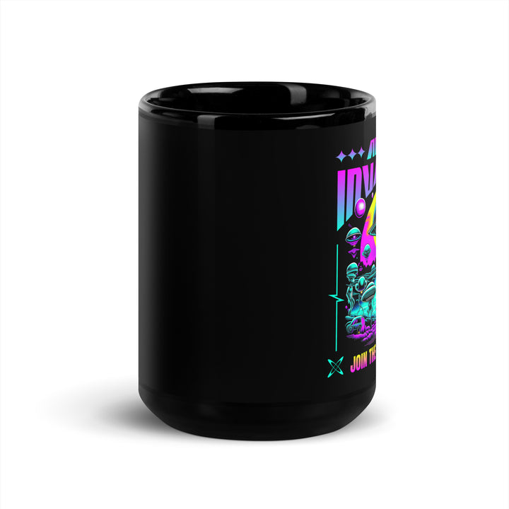 Black Glossy Mug