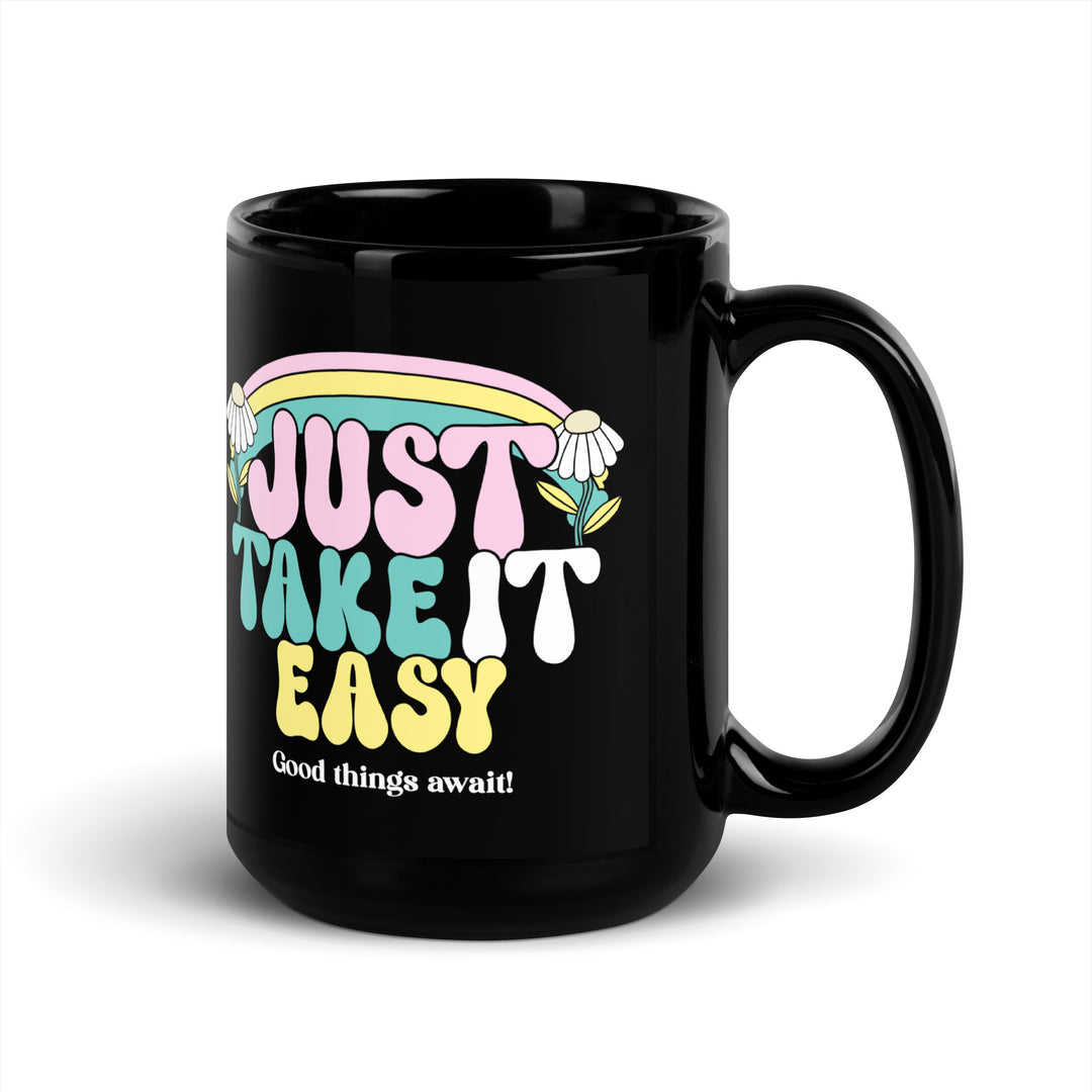 Black Glossy Mug