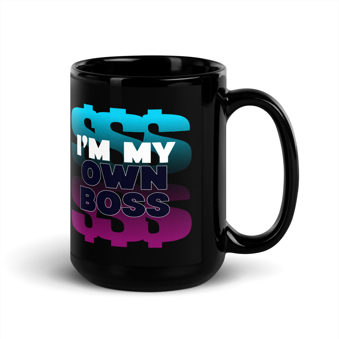 Black Glossy Mug