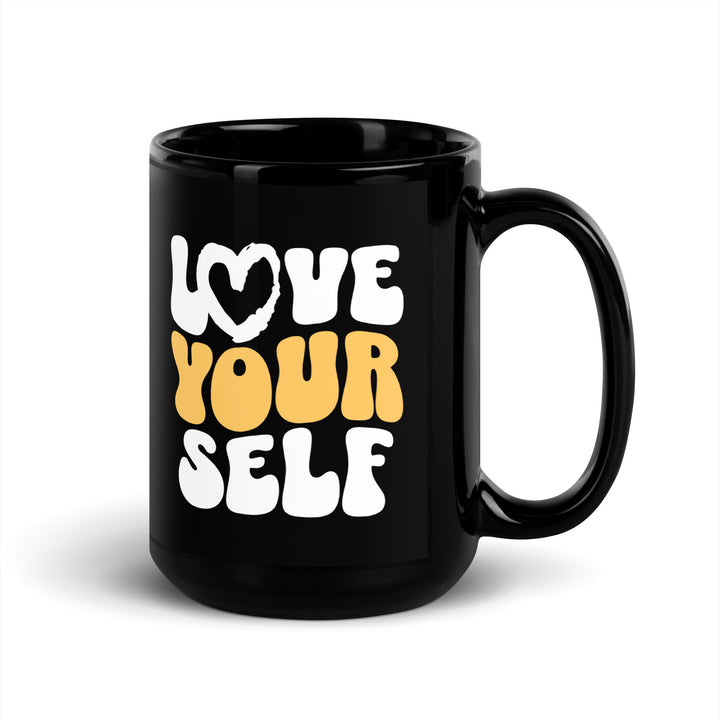 Black Glossy Mug