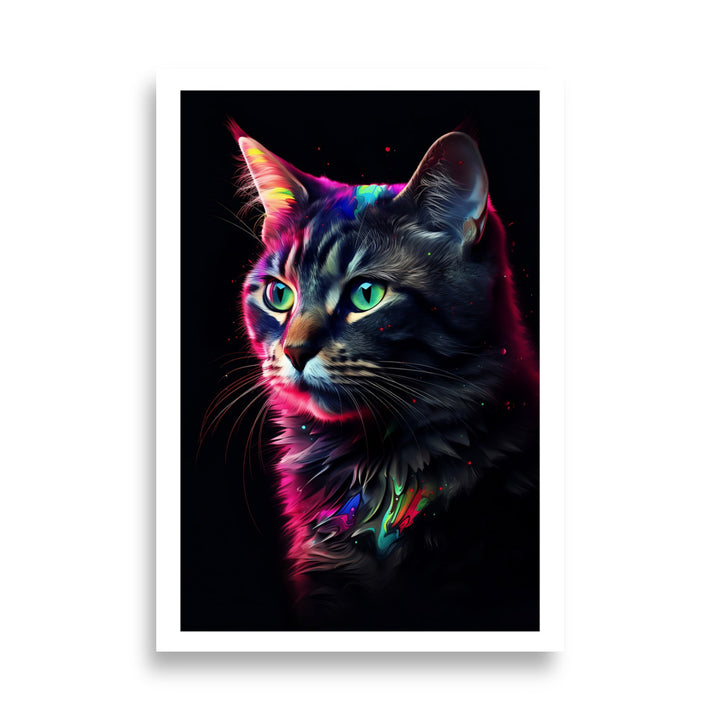 Cosmic Cat Poster Delight