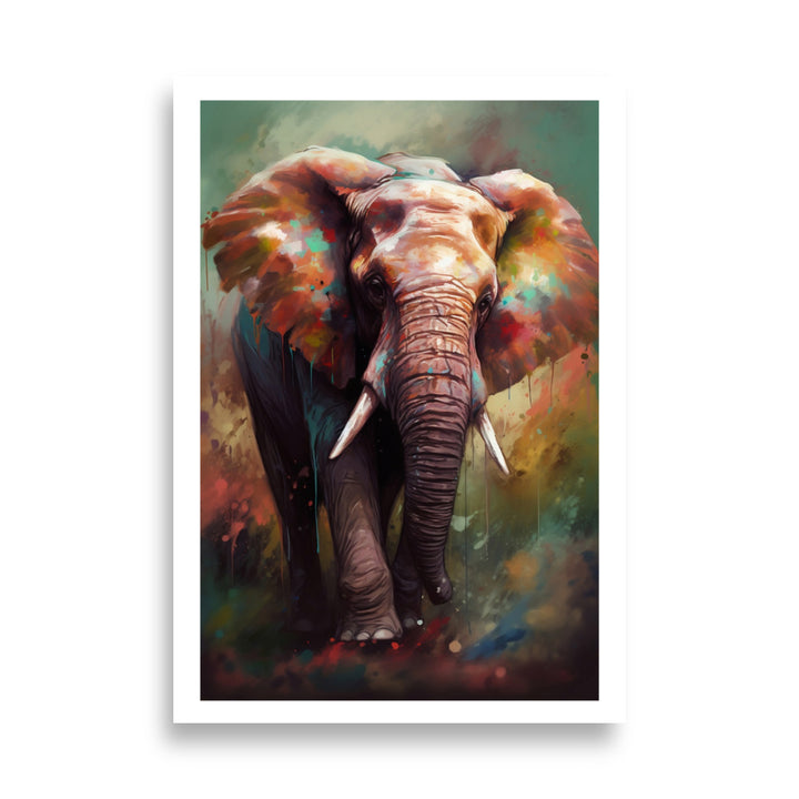 Enchanting Elephant Poster Art