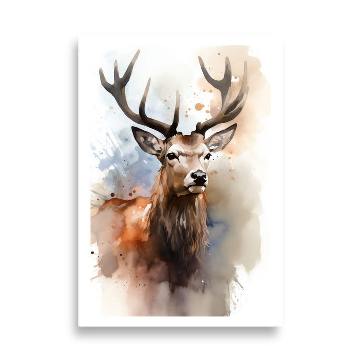 Majestic Deer Poster Portrait