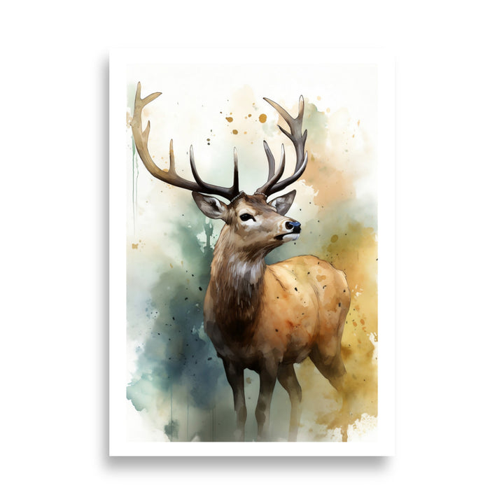 Majestic Deer Poster Elegance